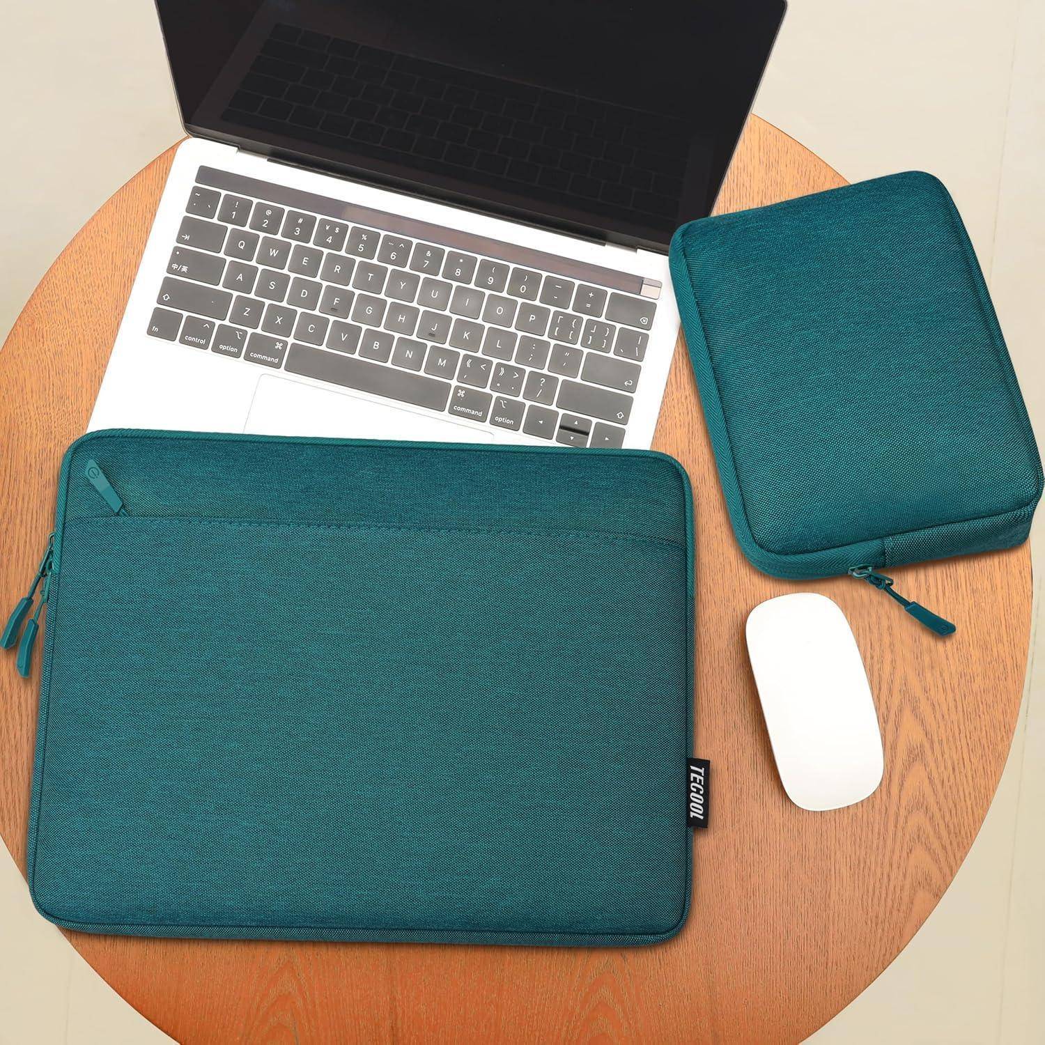 Laptoptasche Zubehörtasche Schutzhülle 16 Zoll MacBook Pro 16 Teal