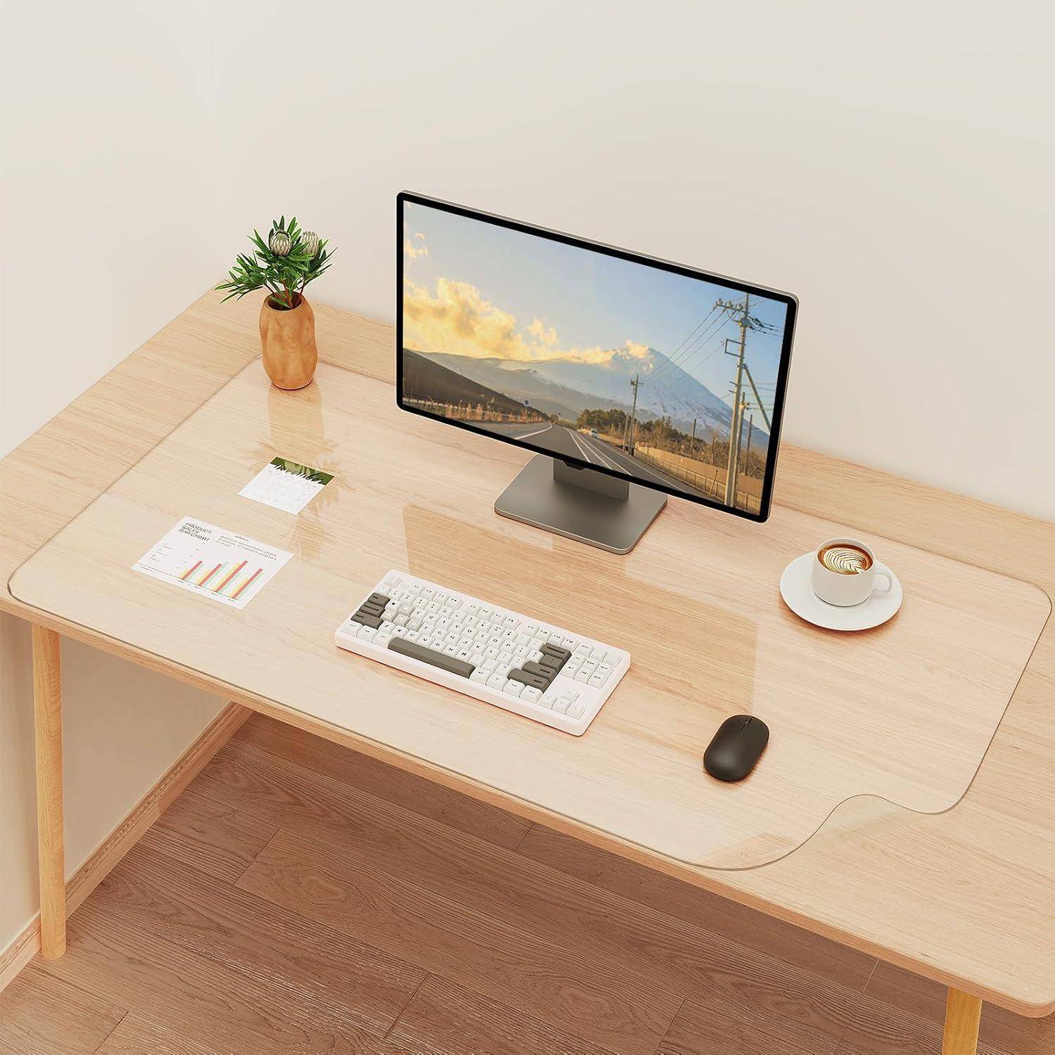 Schreibtischunterlage Mauspad Tischschutz Büro Zuhause 90 x 50 cm