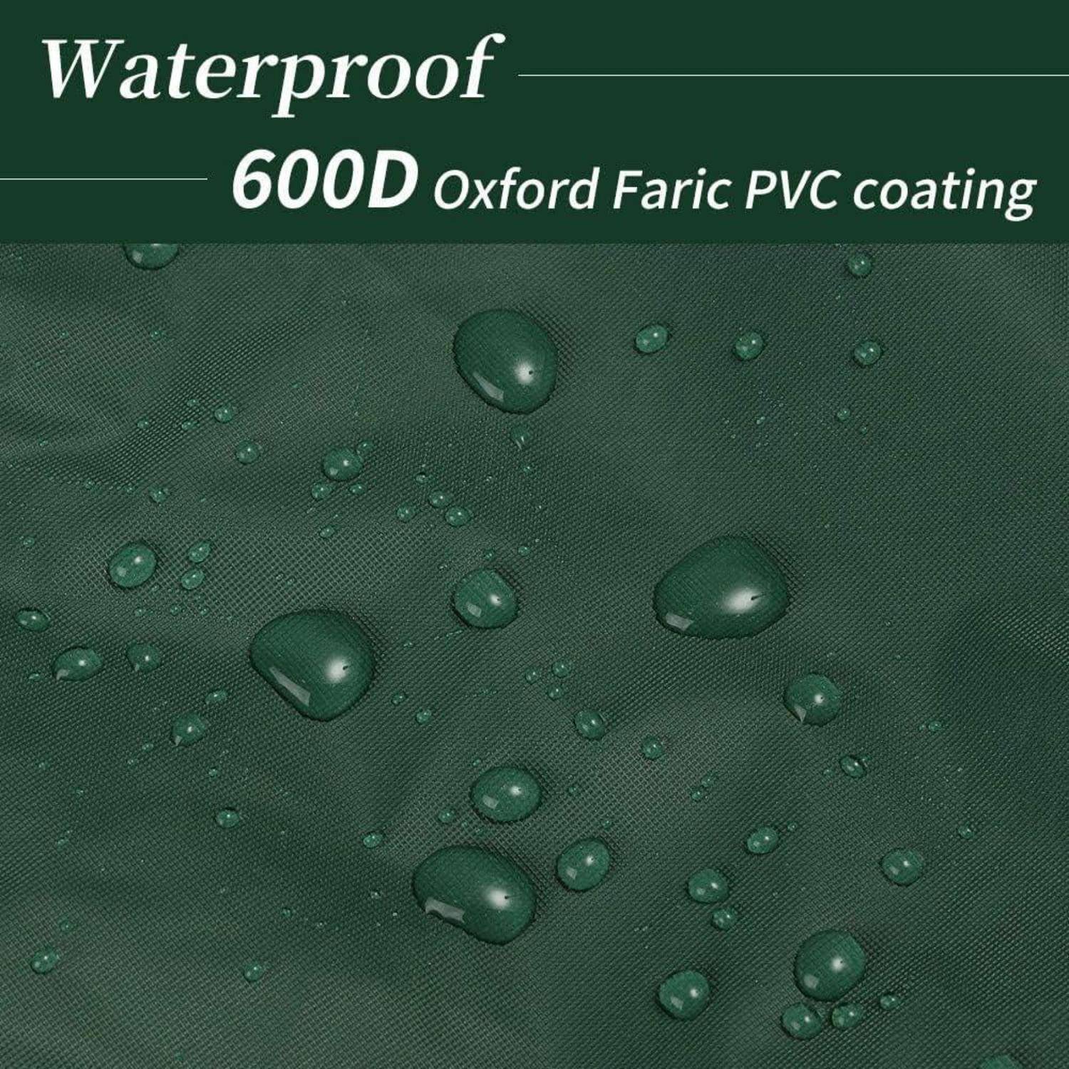 Sonnenschirm Schutzhülle Wasserdicht 2m 600D PVC 153x30x30cm 153-grün