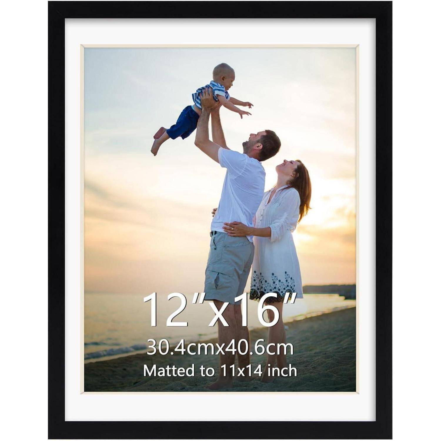 Bilderrahmen 30x40 Wand Büro Wohnung 1 Stück Schwarz 30x40cm
