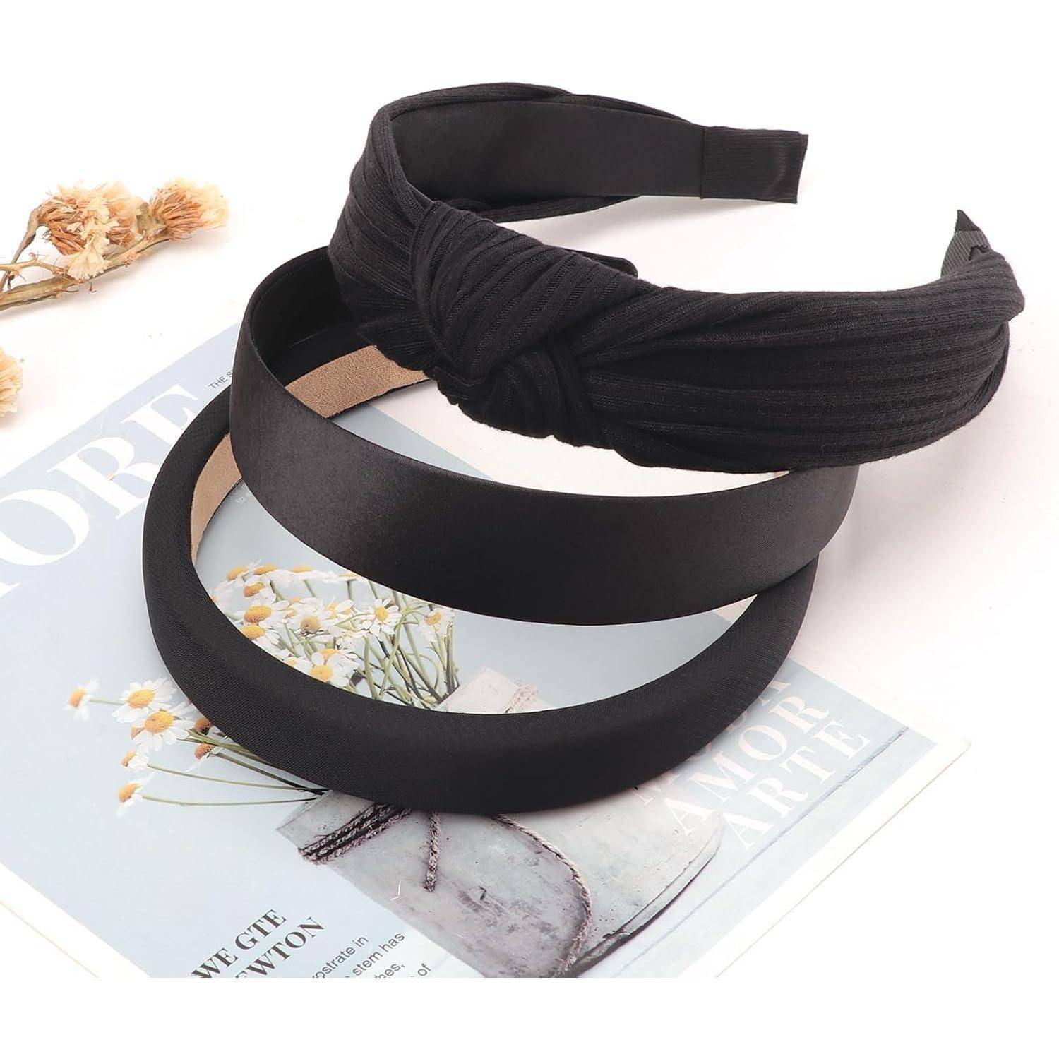 Haarreifen Damen Set Perlenstirnband 7 Pcs Hair Hoop Set B 7