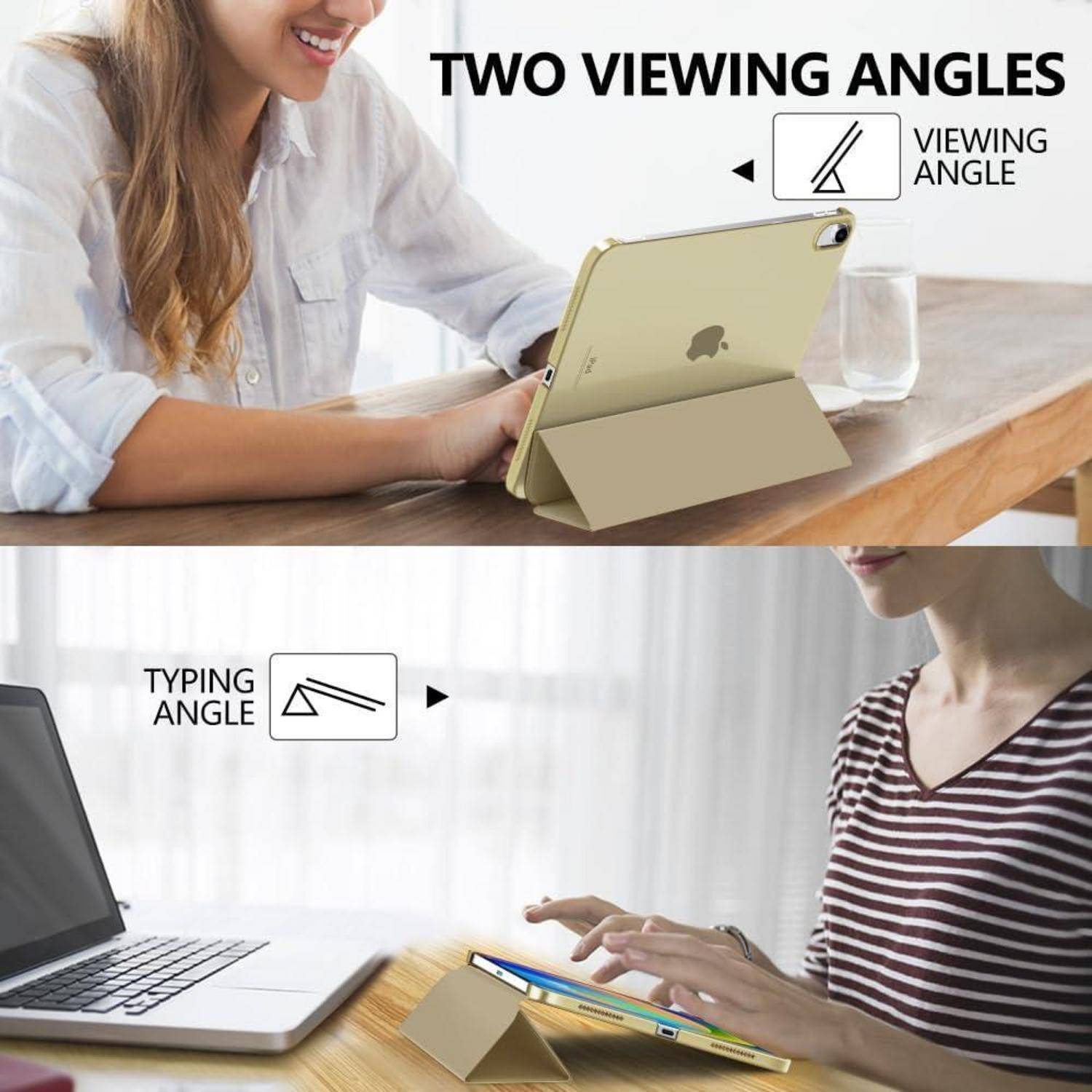Hülle iPadA16 Gen11 11Zoll iPad10 Gen10 Stand Transparent Lehm