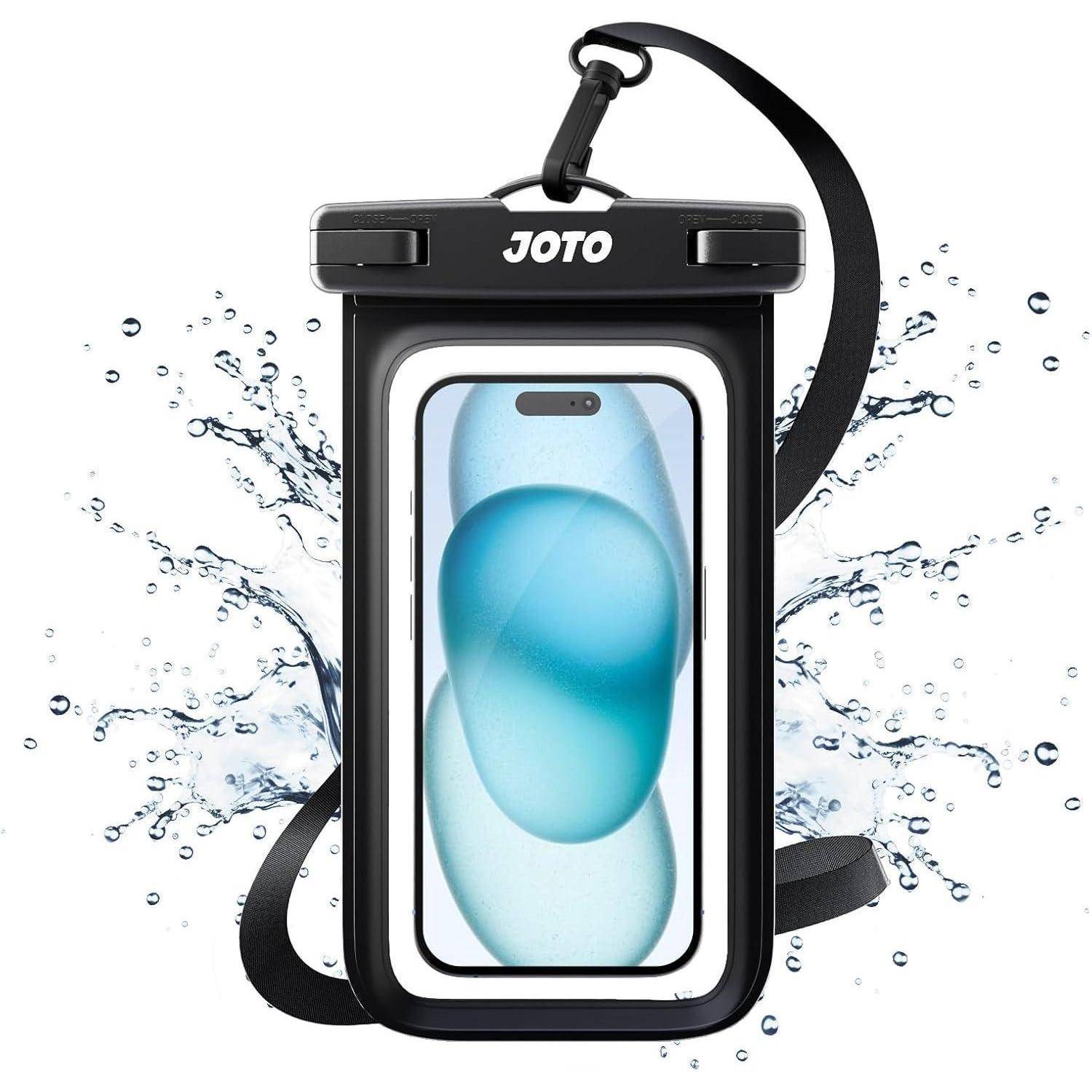 Handyhülle Wasserdicht IPX8 7Zoll Unterwasser Smartphone 2 Schwarz
