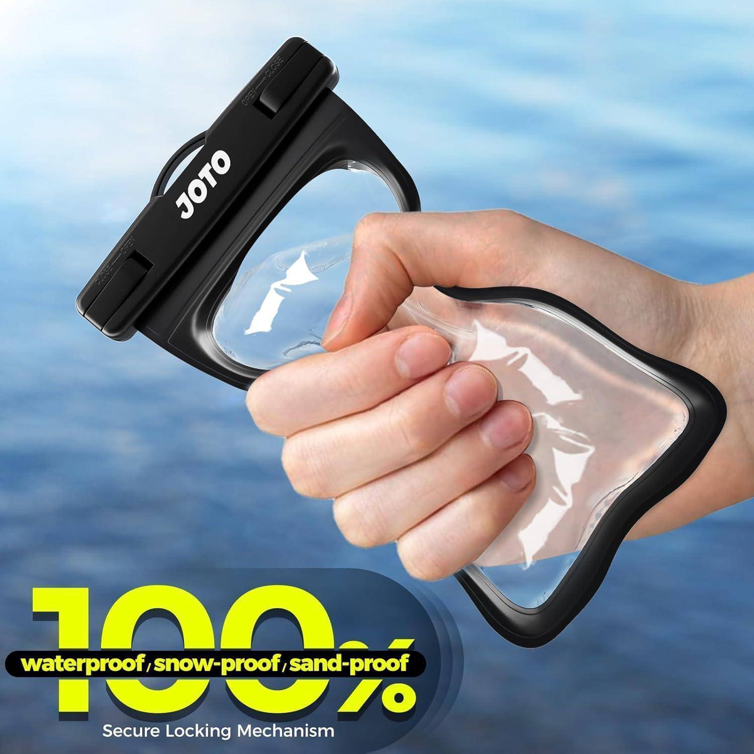 Handyhülle Wasserdicht IPX8 7Zoll Unterwasser Smartphone 2 Schwarz