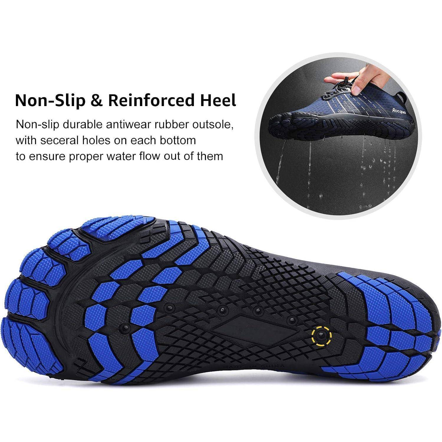 Wasserschuhe Herren Damen Mesh Barfuß Composite 45 EU Wz111eu Blue