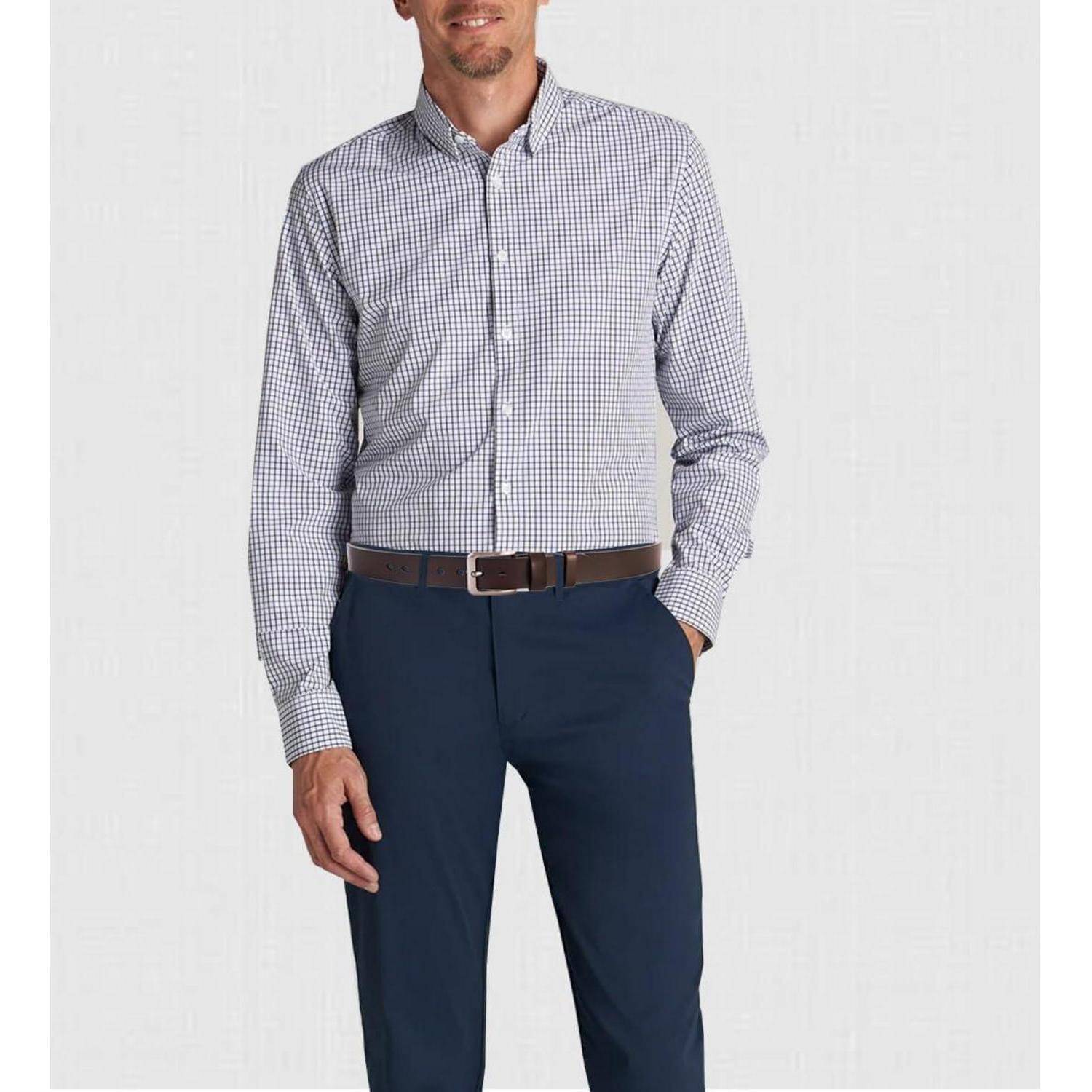 Ledergürtel Herren Jeansgürtel Braun Taille 46W-49W=Länge 140cm