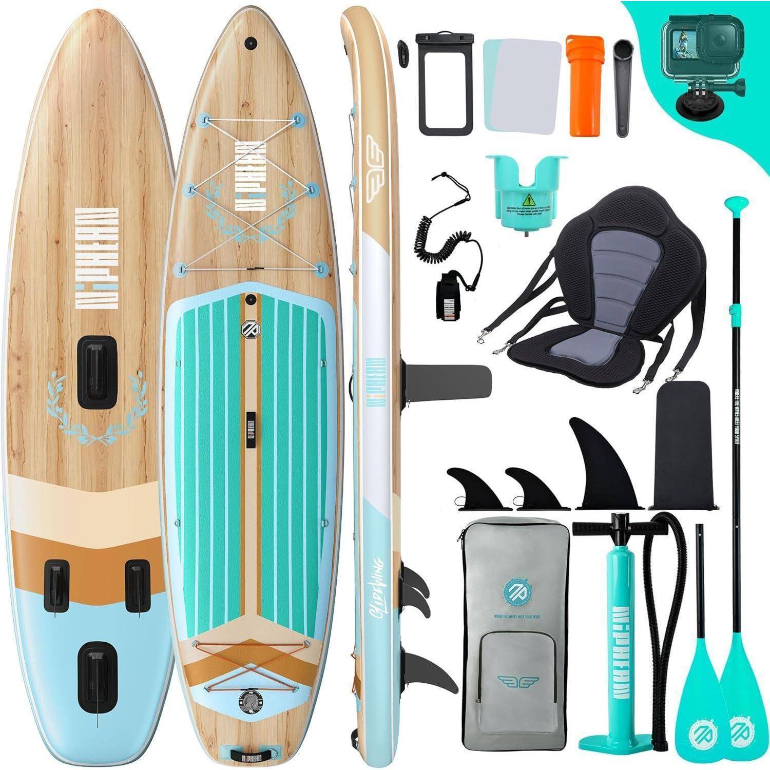 Stand Up Paddle Board Familien Coastal Tide mit dem Balanceflügel