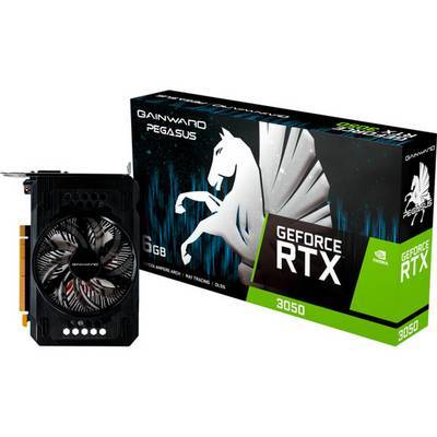 Gainward RTX3050 Pegasus 6GB GDDR6 HDMI DP DVI Multimedia-Technik Grafikkarten NVIDIA