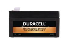 Duracell Security & Alarm Systems 1.3Ah VRLA Battery NEW