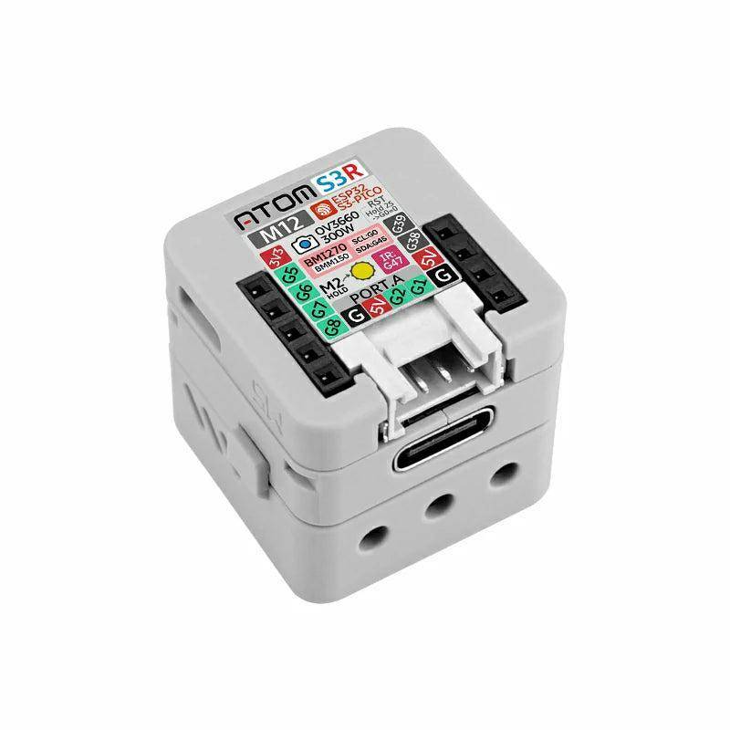M5Stack ATOMS3R Kamerakit M12 OV3660, 3MP, ESP32-S3, 8MB PSRAM, 8MB Flash, IR, UVC, USB-C, 5V