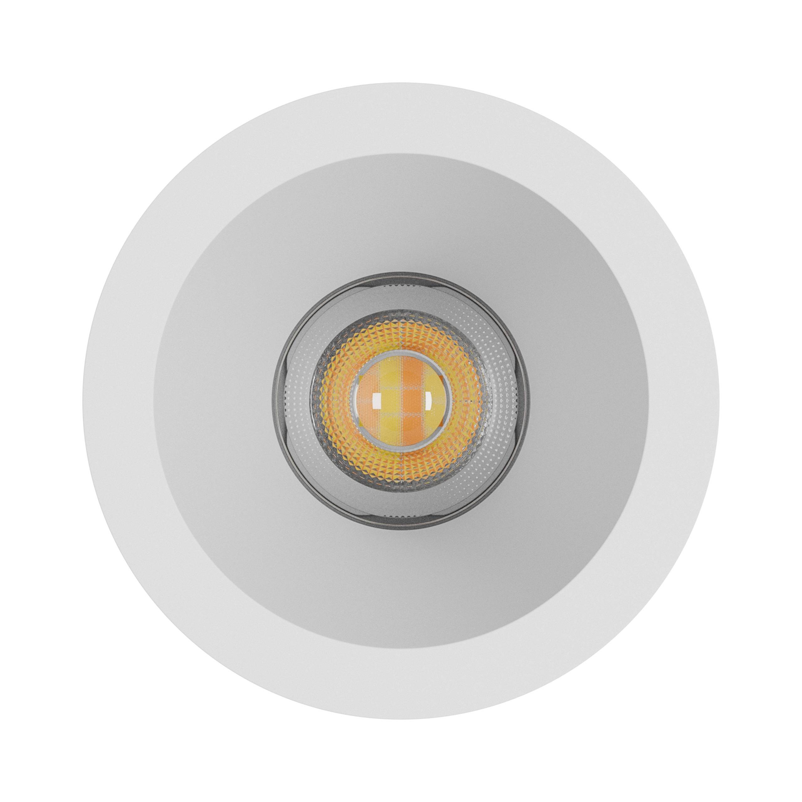 Spectrum LED Chloe Complete Surface 7W Deckenleuchte 45° 560lm Weiß rund IP20 Aufbau UGR>19 CCT 2700 – 6000K