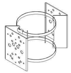 Raytec PBC-2 Mastkonsole für 2 LED Scheinwerfer, Halterung, Zubehörartikel, Infrarotstrahler - Modell: Vario, Raymax |