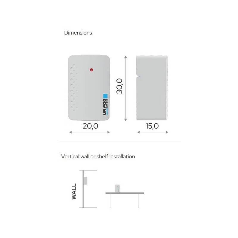 Schutznebel BAT300 125ml 300m³ in 60s, Akkubetrieb, Schutznebel-Anlage | Ideal für Raumgröße bis:ca. 35qm | Nebelaussto