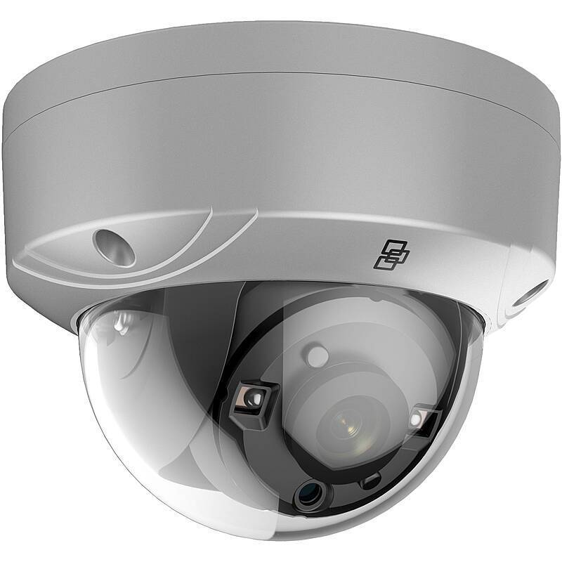 TruVision TVD-6102 HD-TVI Kamera 1080p T/N IR IP67, 1080pDome Kamera | Nachtsicht:per Infrarot (Reichweite bis zu 30 m)