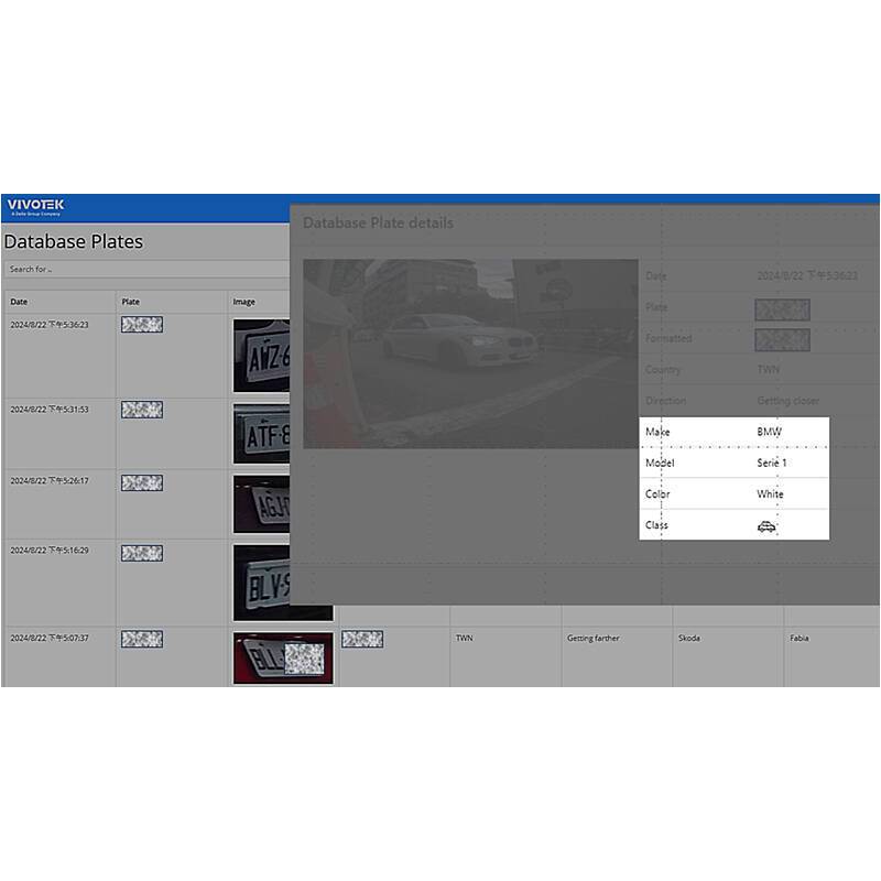 VIVOTEK IB9387-LPR-V3(2,7-13,5mm)(V) IP-Kamera 5MP, 5 MegapixelBullet Kamera, KFZ-Kennzeichen-Erkennung | Blickwinkel:1