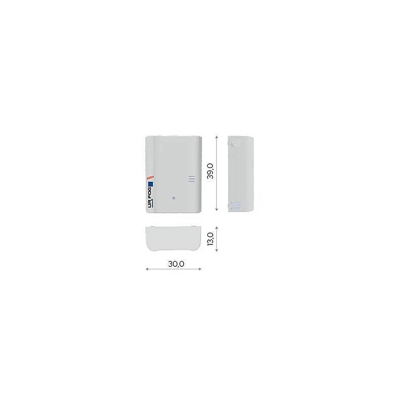 Schutznebel Modular 4 PLUS 750ml - 1200m³ in 46sec, Schutznebel-Anlage | nach Richtlinien:EN 50131-8:2019 | Ideal für R