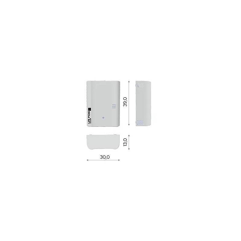 Sicherheitsnebel Modular 800 1000ml 2400m³ in 64s, Schutznebel-Anlage | Ideal für Raumgröße bis:ca. 270qm | Nebelaussto