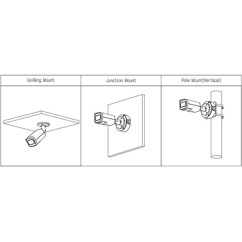 Dahua IPC-HFW3449TP-ZS-IL IP-Kamera 4MPx TN IR PoE, 4 MegapixelBullet Kamera | Blickwinkel:104° - 29° (Objektiv-Brennwe