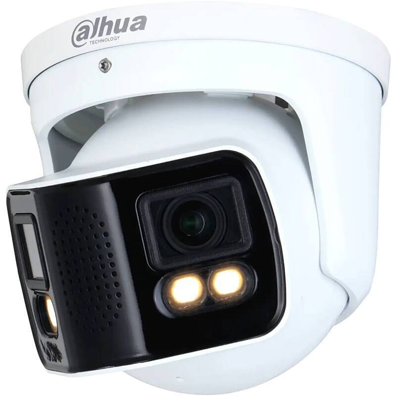 Dahua IPC-PDW5849-A180-E2-ASTE IP-Kamera 2x 4MPx, 2x 4 MegapixelMultisensor Kamera | Blickwinkel:180° (Objektiv-Brennwe
