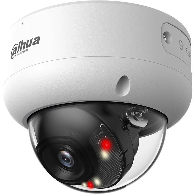 Dahua IPC-HDBW3449EP-S-IL-0280B IP-Kamera 4MPx T/N, 4 MegapixelDome Kamera | Blickwinkel:100° (Objektiv-Brennweite 2,8