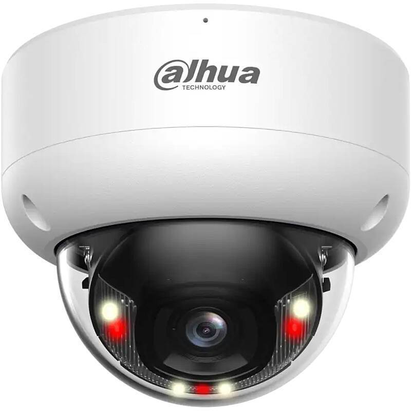 Dahua IPC-HDBW3449EP-S-IL-0280B IP-Kamera 4MPx T/N, 4 MegapixelDome Kamera | Blickwinkel:100° (Objektiv-Brennweite 2,8
