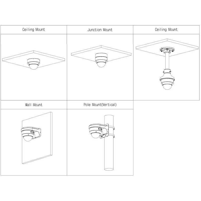 Dahua IPC-HDBW3449EP-S-IL-0280B IP-Kamera 4MPx T/N, 4 MegapixelDome Kamera | Blickwinkel:100° (Objektiv-Brennweite 2,8
