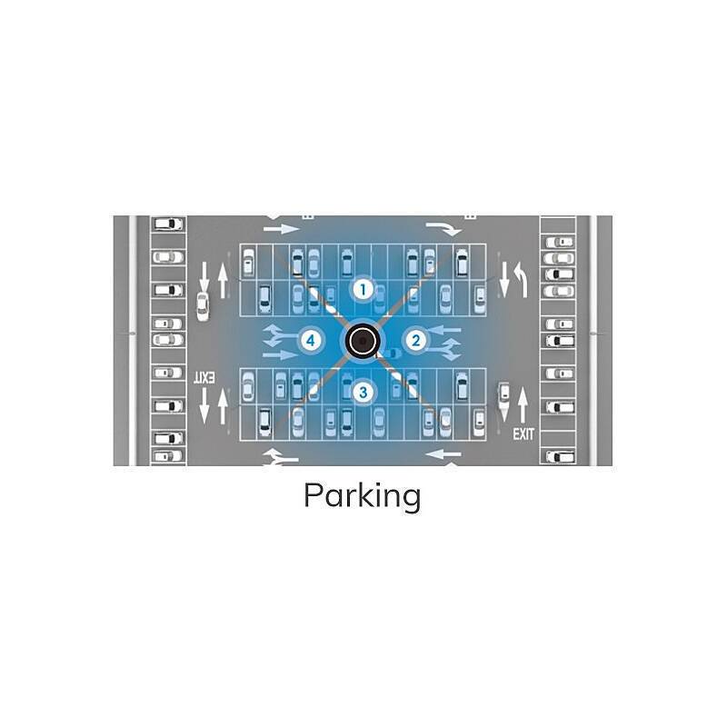 VIVOTEK MA9322-EHTV-V2 IP-Kamera 4x 5MPx TN IR PoE, 4x 5 MegapixelDome Kamera, Multisensor Kamera, Panorama Kamera | Bl