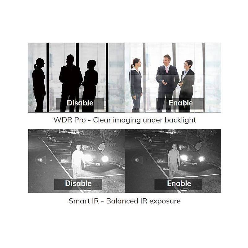 VIVOTEK IB9380-HTV-V2 IP-Kamera 5MPx T/N IR PoE, Mit intelligentem Cyberschutz für Ihr Firmennetzwerk: Mehrstufige Erke