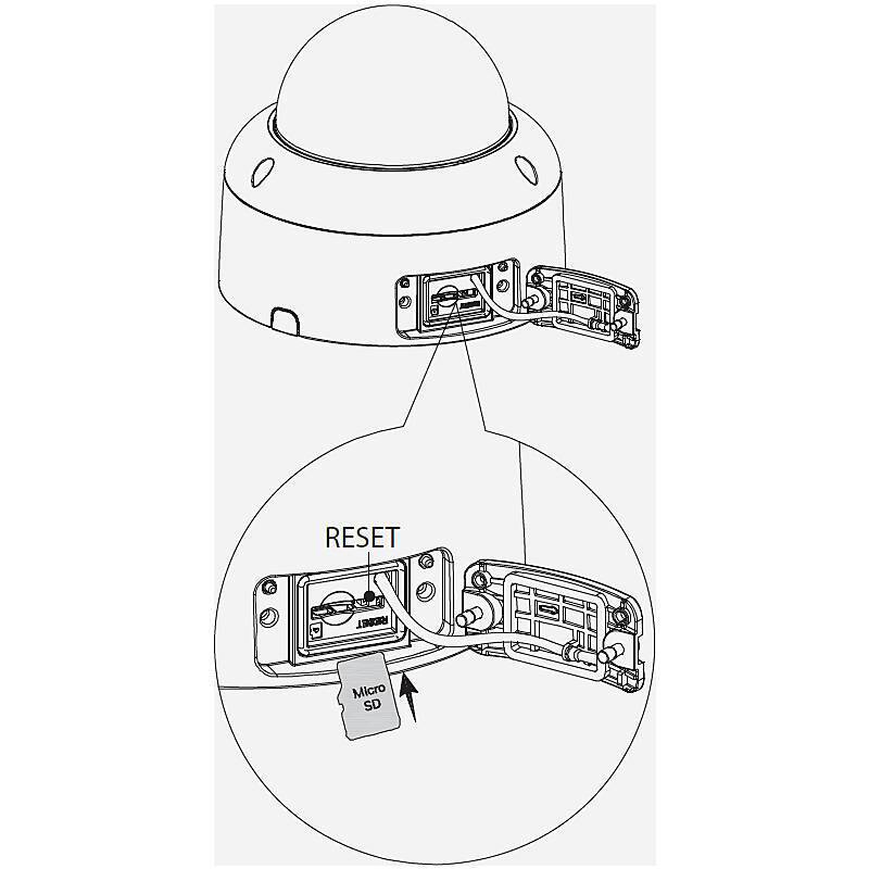 Dahua IPC-HDBW5441RP-ASE-HDMI-0280B IP-Kamera 4MPx, 4 MegapixelDome Kamera | Blickwinkel:101° (Objektiv-Brennweite 2,8