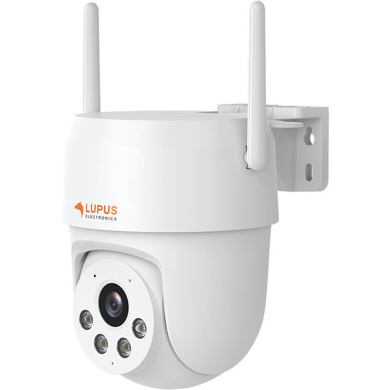 LUPUS LE213 IP-Kamera 3MPx T/N IR WLAN IP66, 3 MegapixelPTZ Kamera | Blickwinkel:83° (Objektiv-Brennweite 4 mm) | Featu