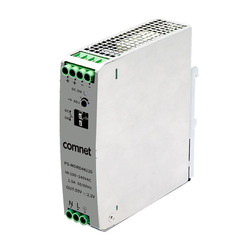 Vanderbilt PS-MORD48120, DIN RAIL HIGH TEMP POWER SUP 48Vdc 120W