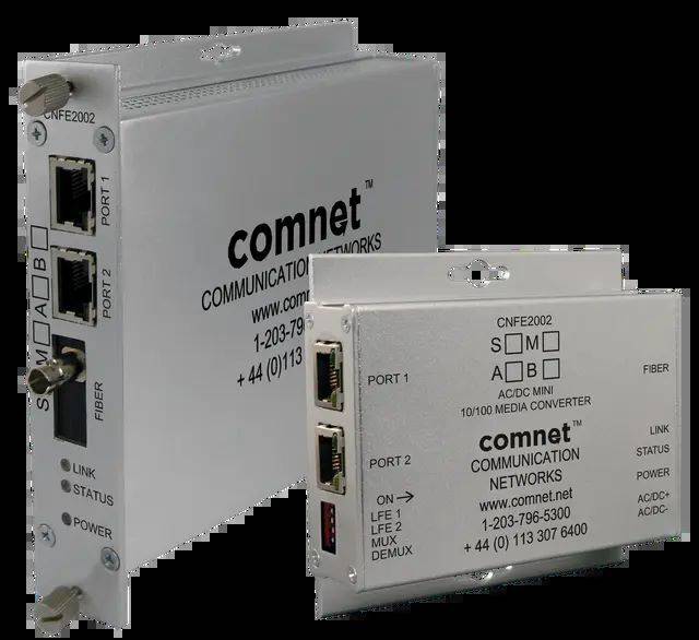 Vanderbilt CNFE2002S1A, 2TX TO 1FX 100MB MC TYPE A, SM, ST, 1F