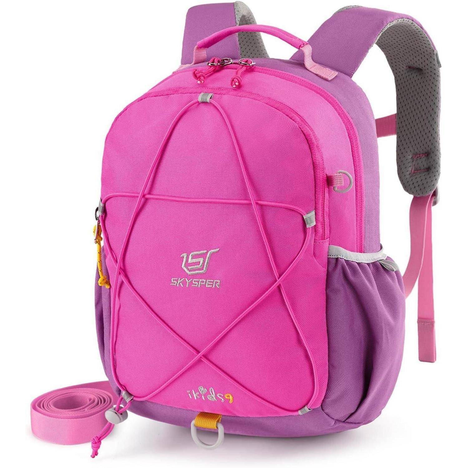 Kinderrucksack 9L Wanderrucksack Kinder Brustgurt Mädchen Jungen