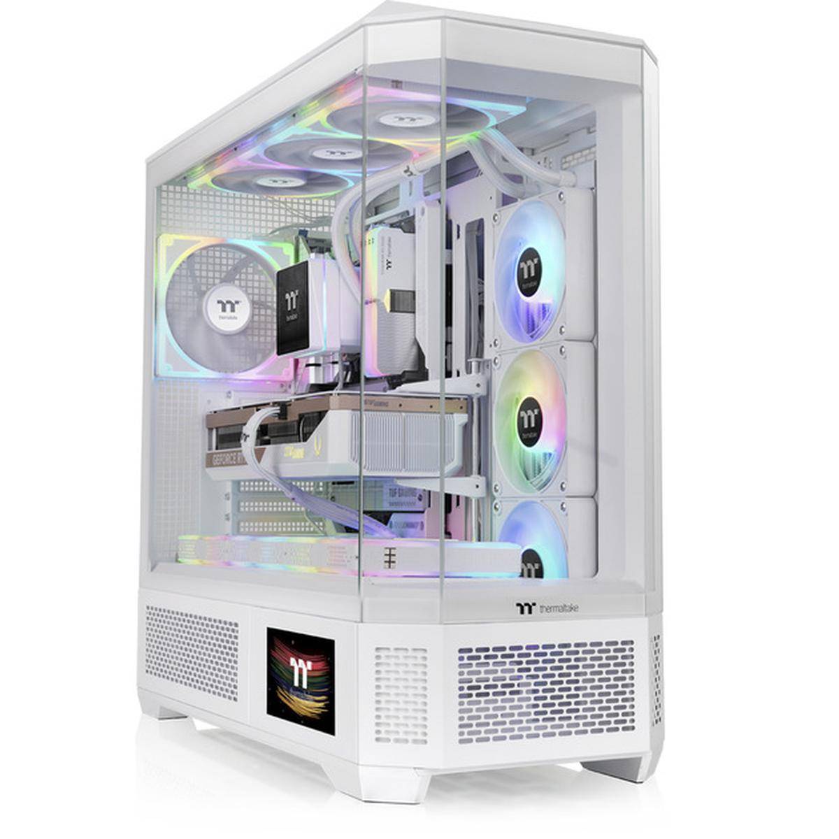 Thermaltake View 600 TG Full-Tower-Gehäuse snow white