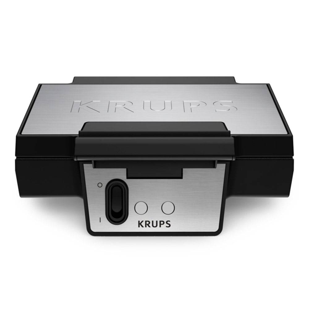 Krups FDK261 Iconic Waffeleisen schwarz/edelstahl