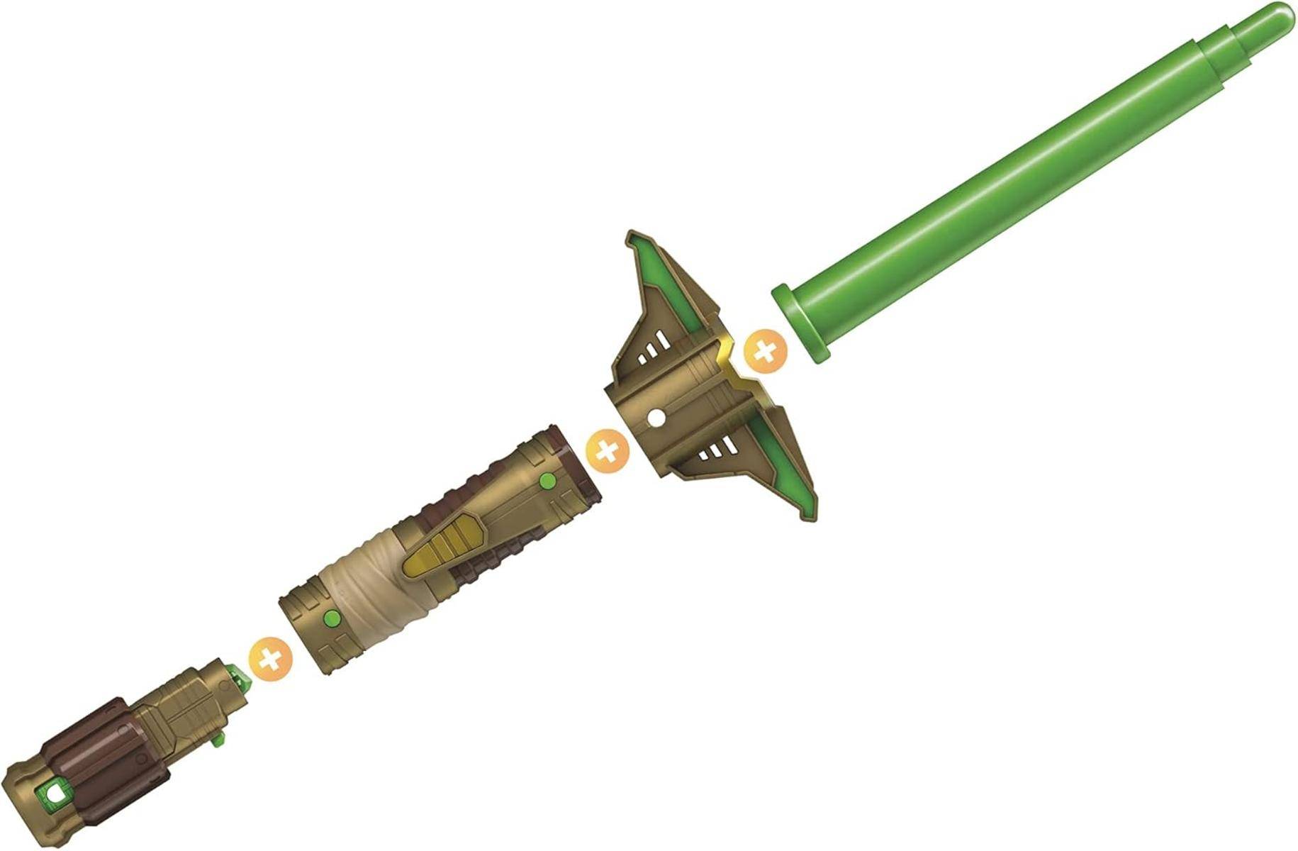 Star Wars Lightsaber Forge Yoda ausfahrbares Lichtschwert grün 4+