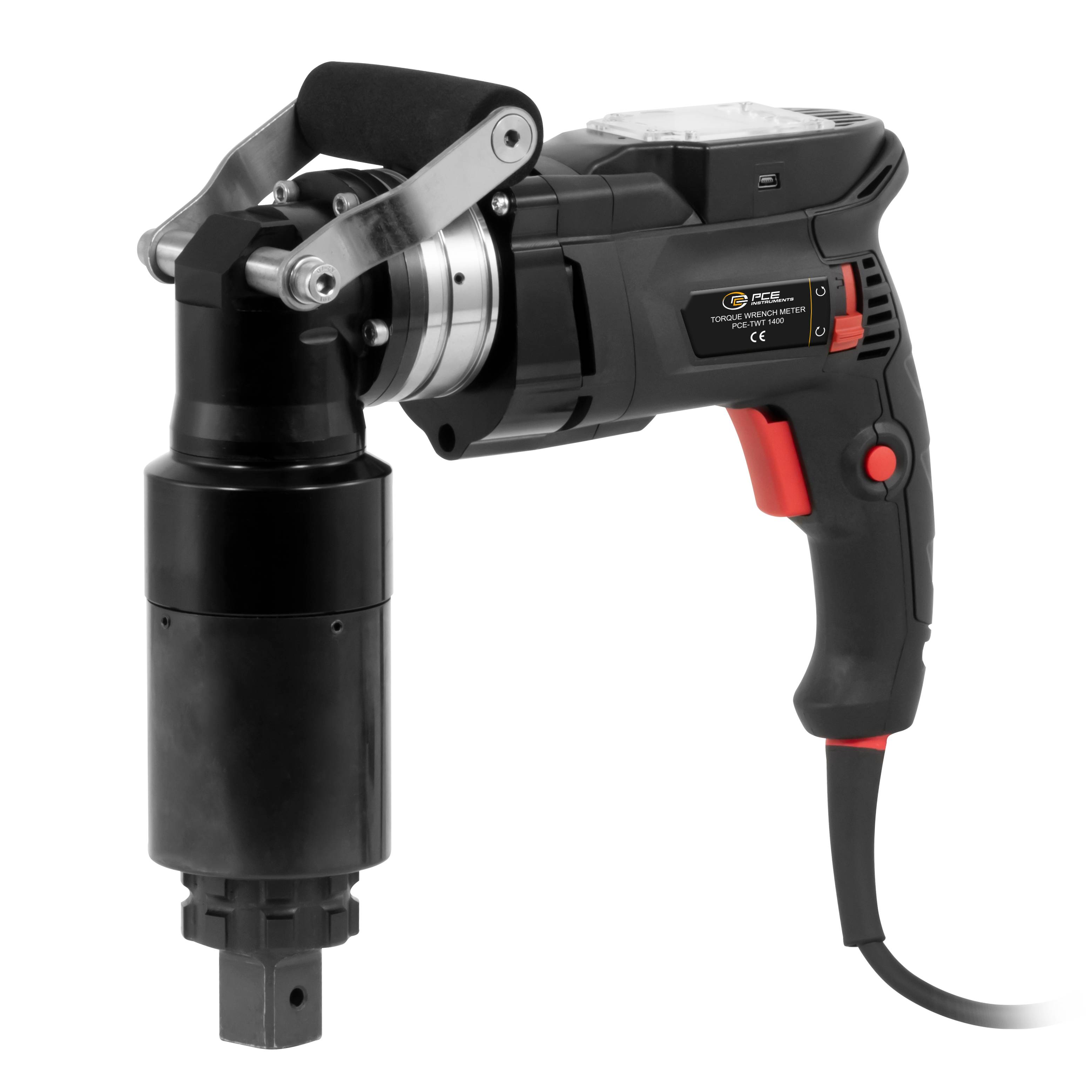 PCE Instruments Drehmomentschrauber PCE-TWT 1400 |220 V |200 .. 1400 Nm |3,2m Kabel |PC-Software |2 Betriebsmodi