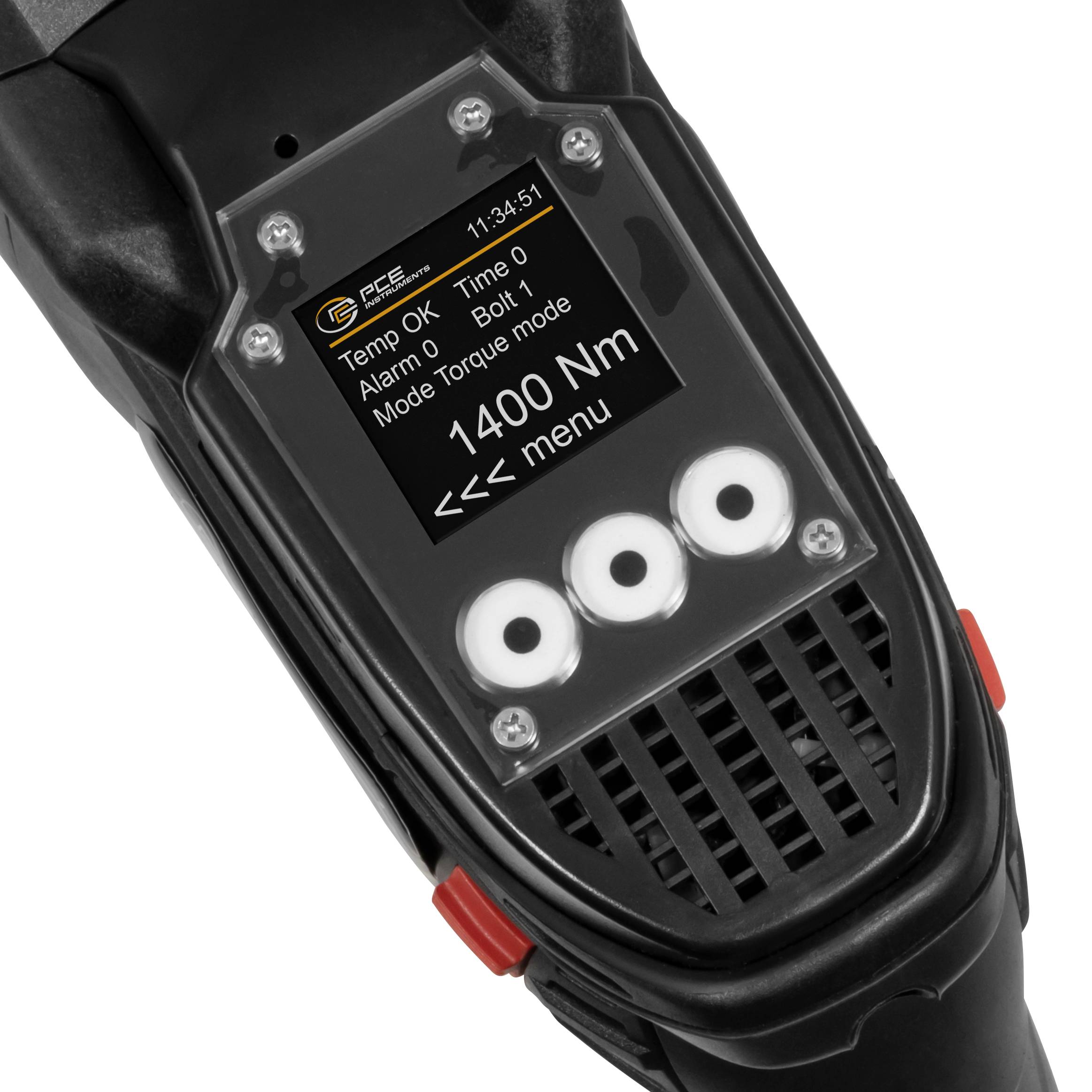 PCE Instruments Drehmomentschrauber PCE-TWT 1400 |220 V |200 .. 1400 Nm |3,2m Kabel |PC-Software |2 Betriebsmodi