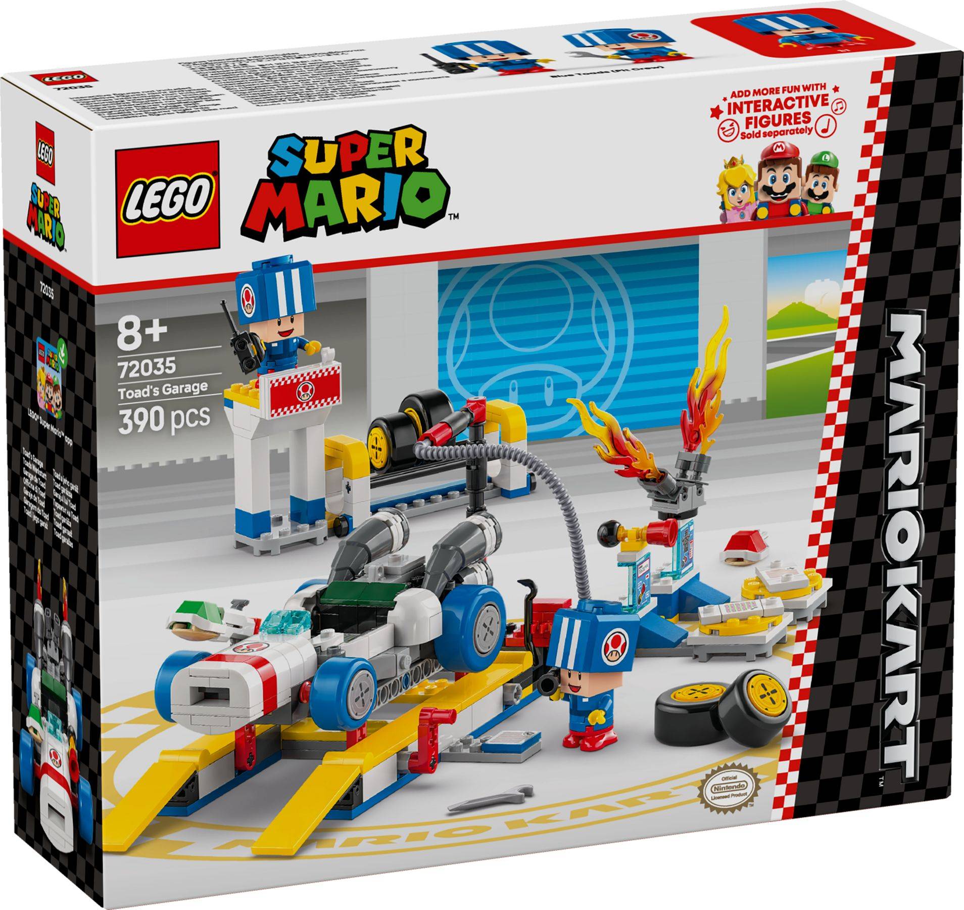 LEGO® Super Mario™ 72035 Mario Kart™ – Toads Werkstatt