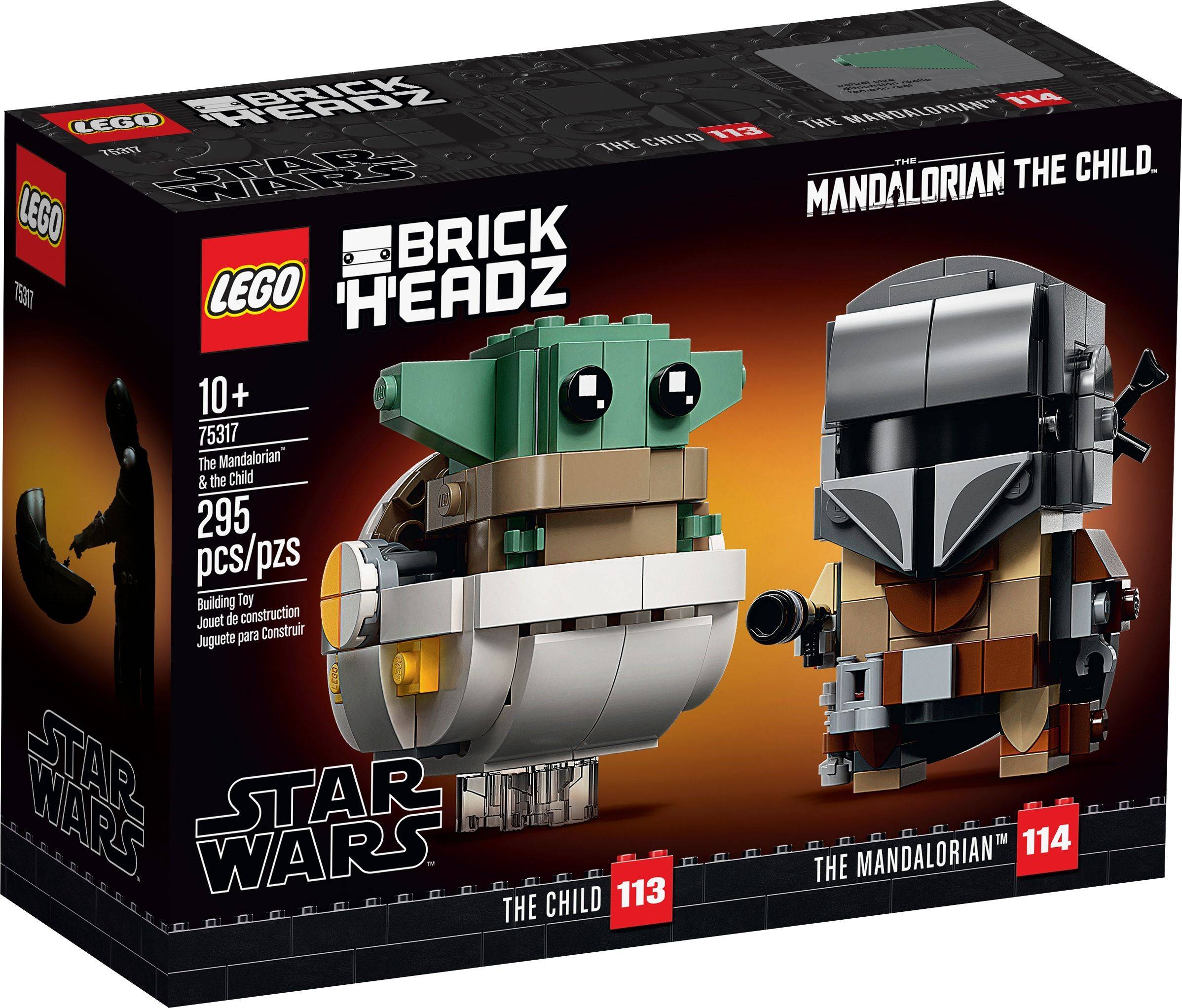 LEGO® Brickheadz 75317 Der Mandalorianer und das Kind