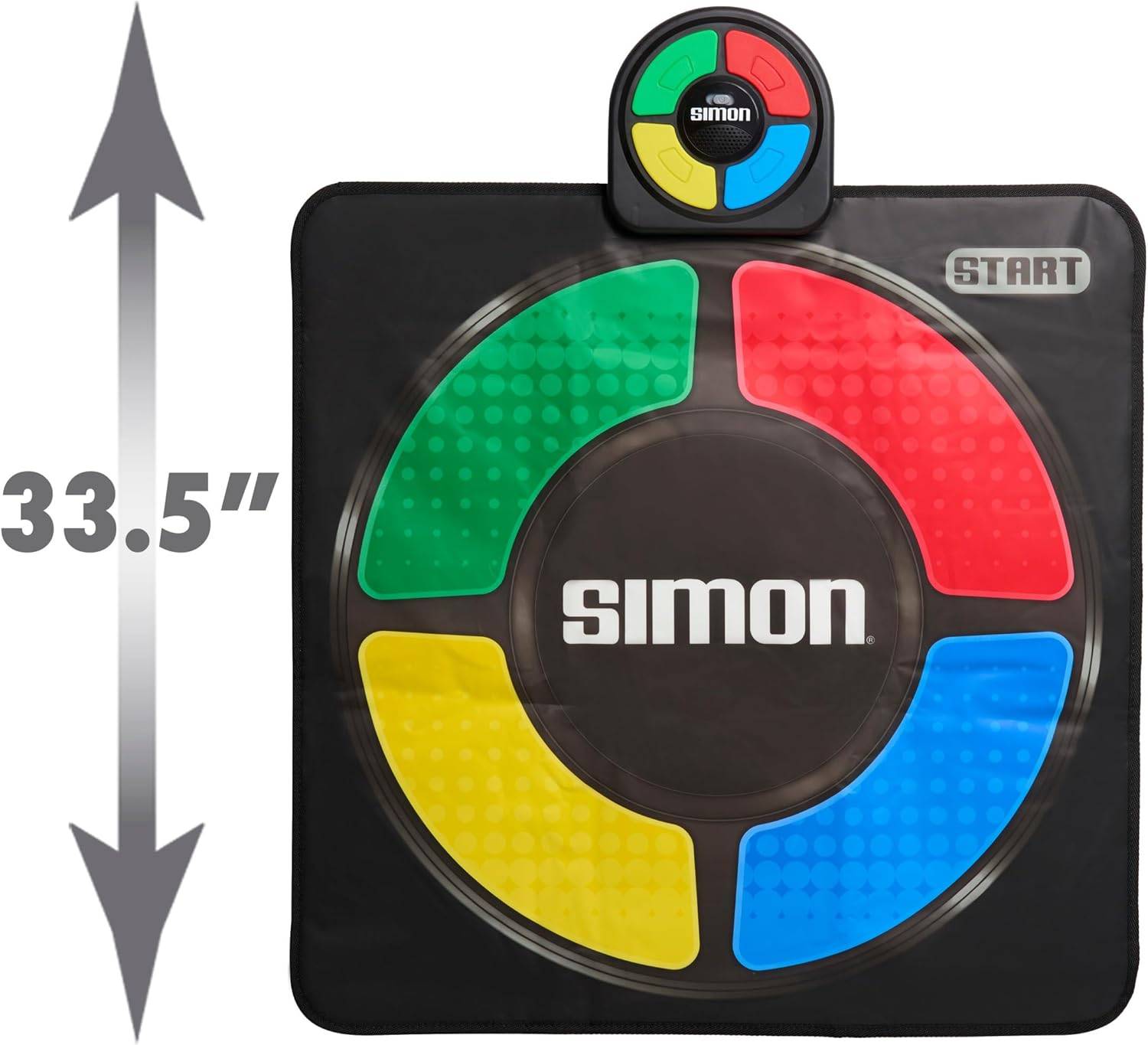 Just Play Hasbro Simon Jump Sprungspielmatte Soundeffekte Gedächtnisspiele 8+