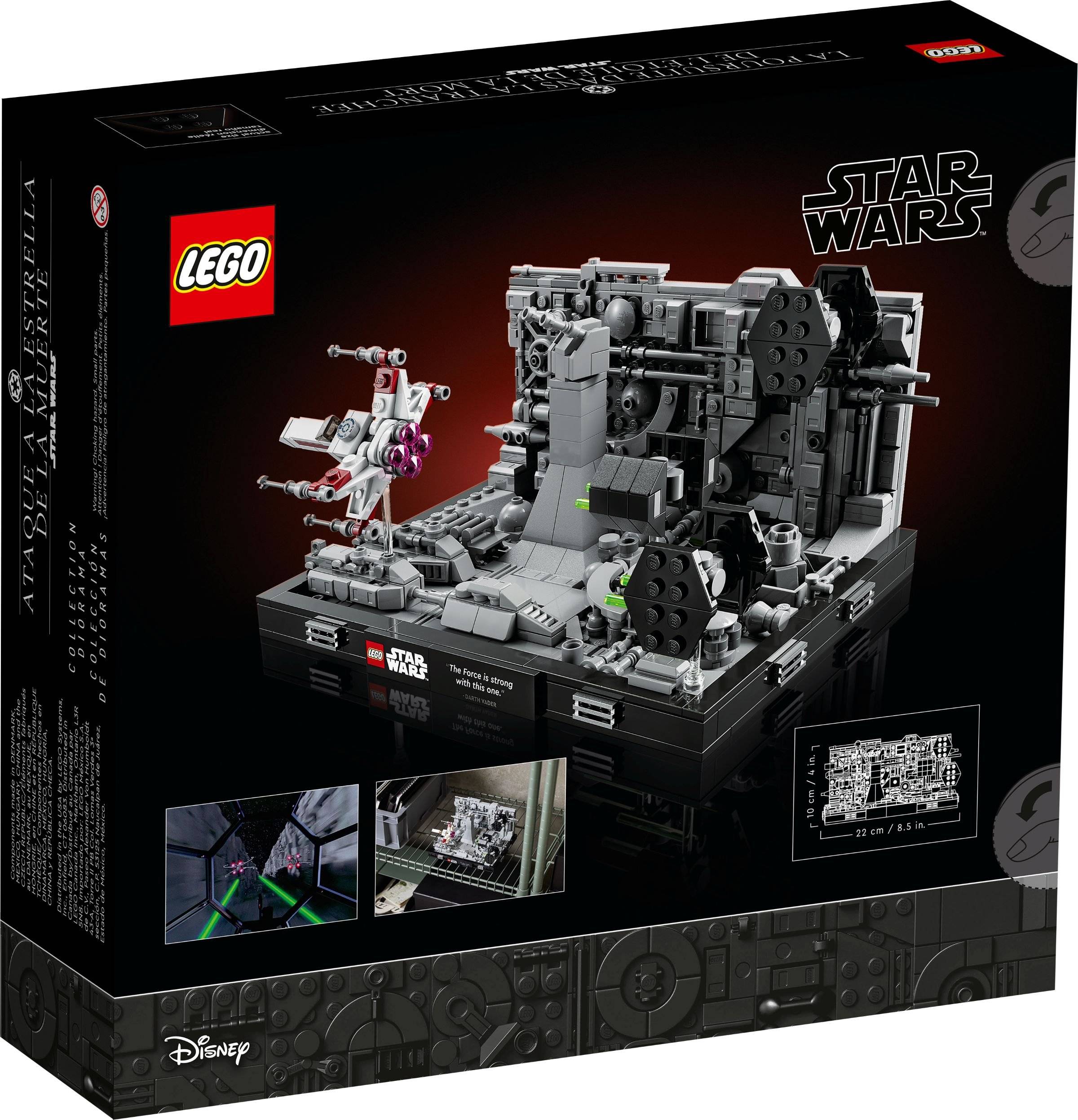 LEGO® Star Wars™ 75329 Death Star™ Trench Run Diorama