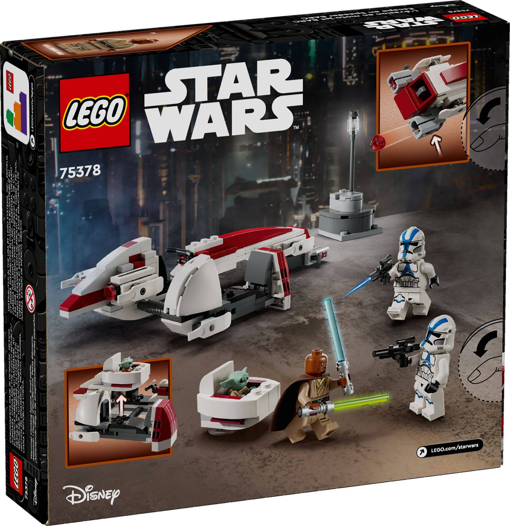 LEGO® Star Wars™ 75378 Flucht mit dem BARC Speeder™