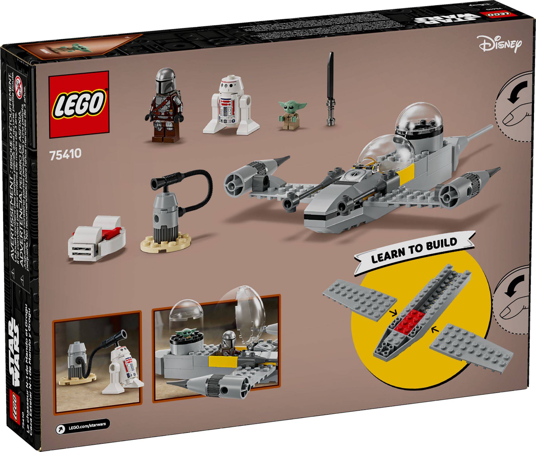 LEGO® Star Wars™ 75410 Mandos und Grogus N-1 Starfighter™