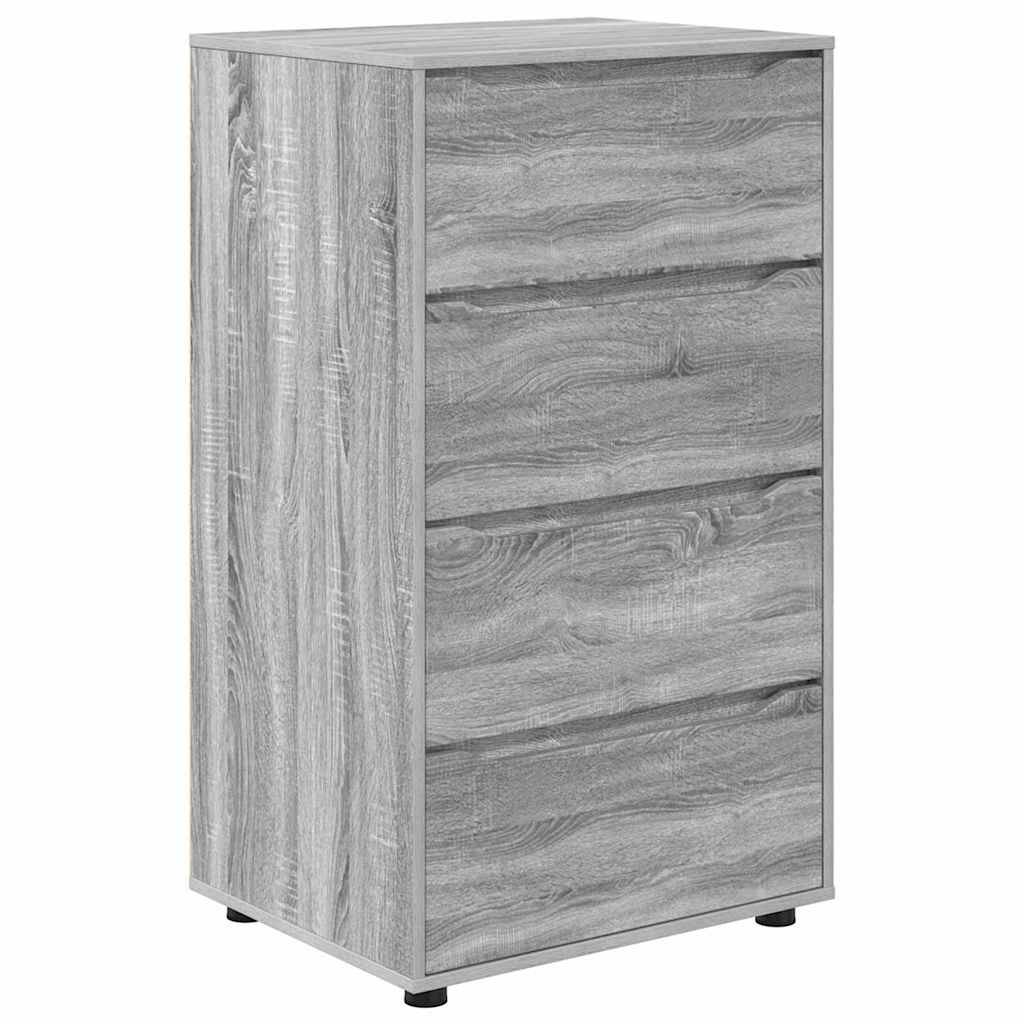 vidaXL Stauraumschränke Graues Sonoma 60 x 48 x 105 cm Holzwerkstoff