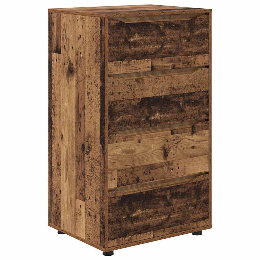 vidaXL Stauraumschränke Altholz 60 x 48 x 105 cm Holzwerkstoff