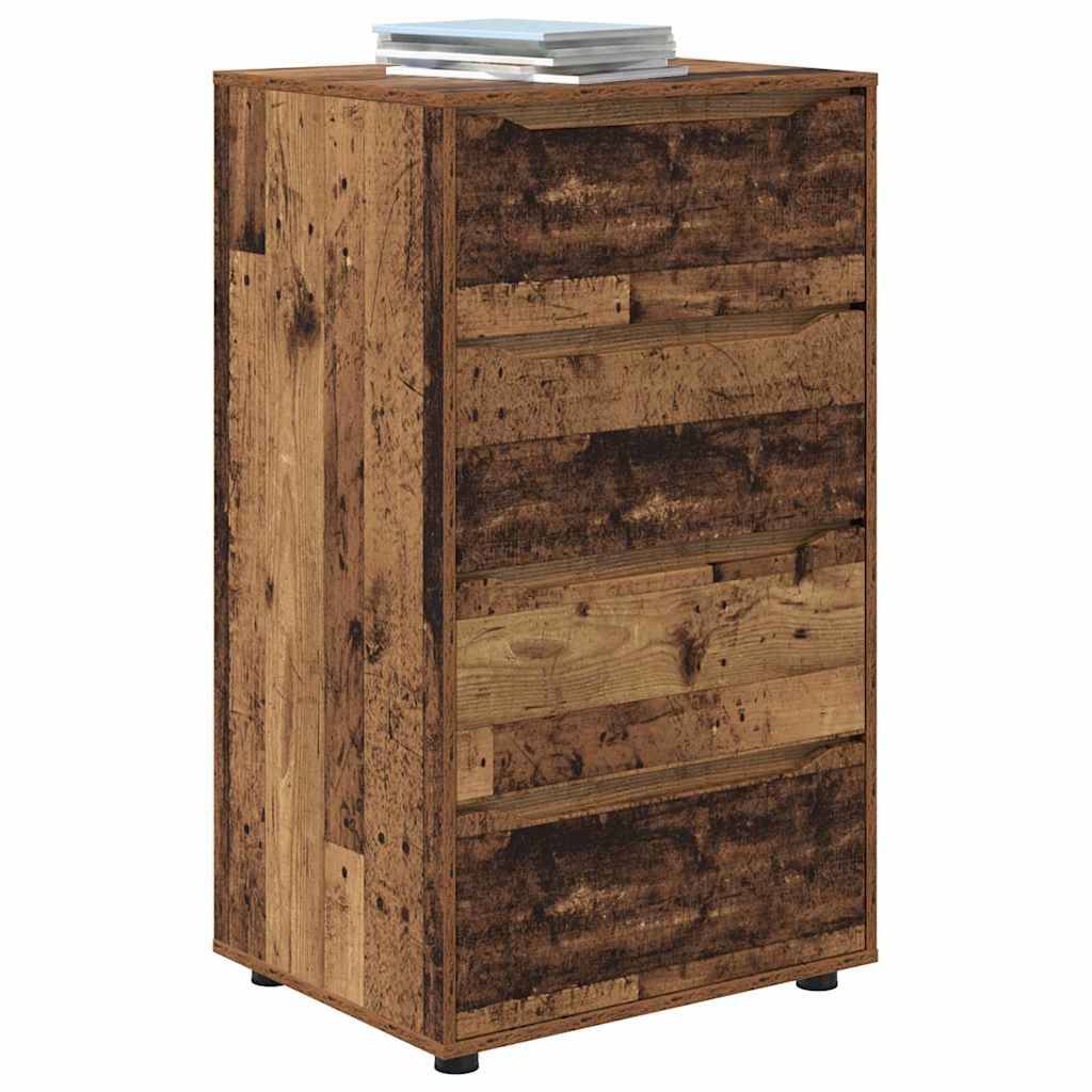 vidaXL Stauraumschränke Altholz 60 x 48 x 105 cm Holzwerkstoff