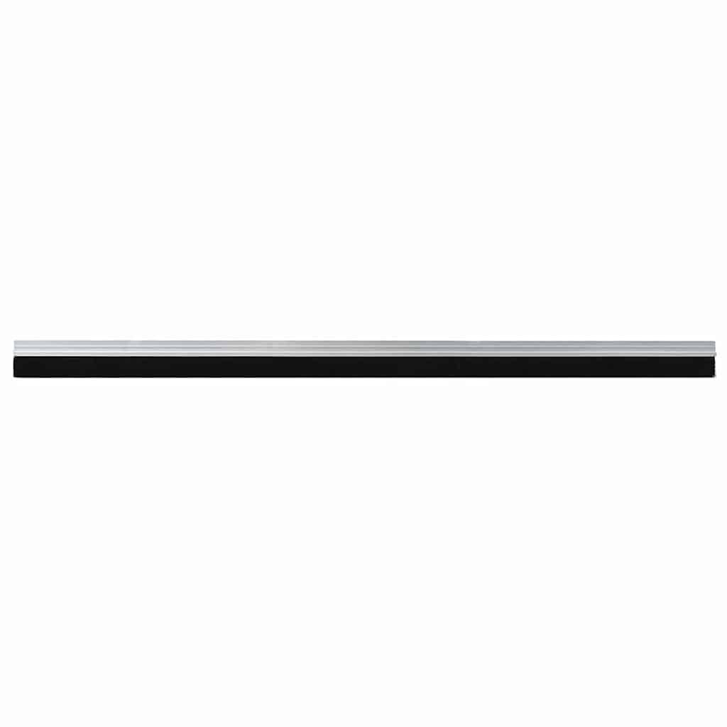 vidaXL Selbstklebende Türbürstendichtungen 2 pcs Silber 100 cm
