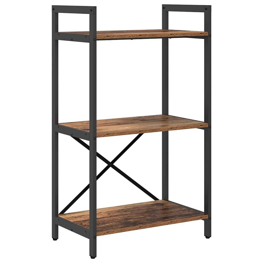 vidaXL Bücherregal Altholz 56 x 34 x 96 cm Holzwerkstoff