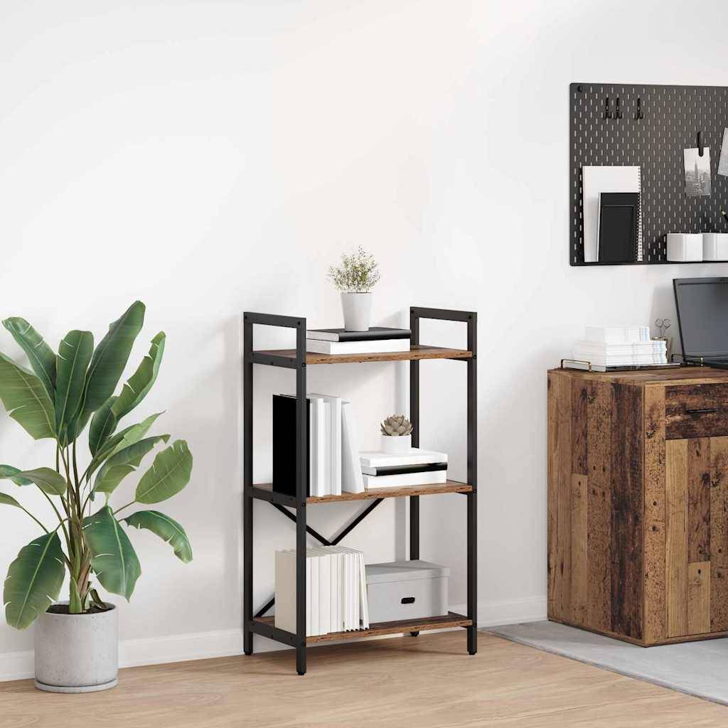 vidaXL Bücherregal Altholz 56 x 34 x 96 cm Holzwerkstoff
